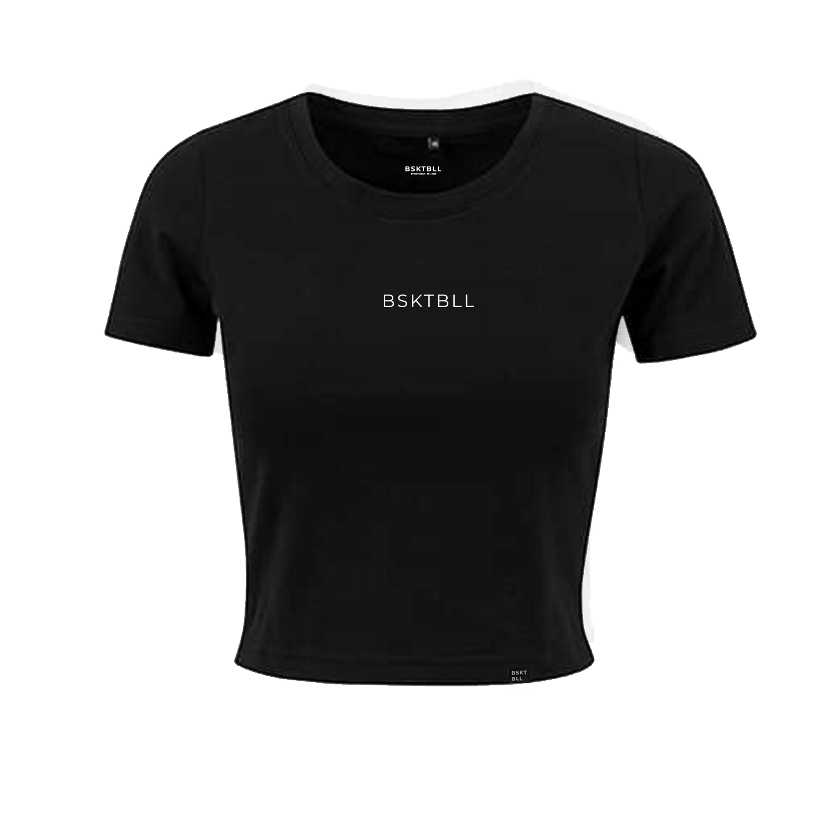Ladies Cropped T-Shirt blackSchwarz XS